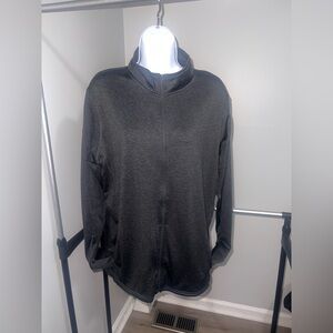 Black Full-Zip Sweater